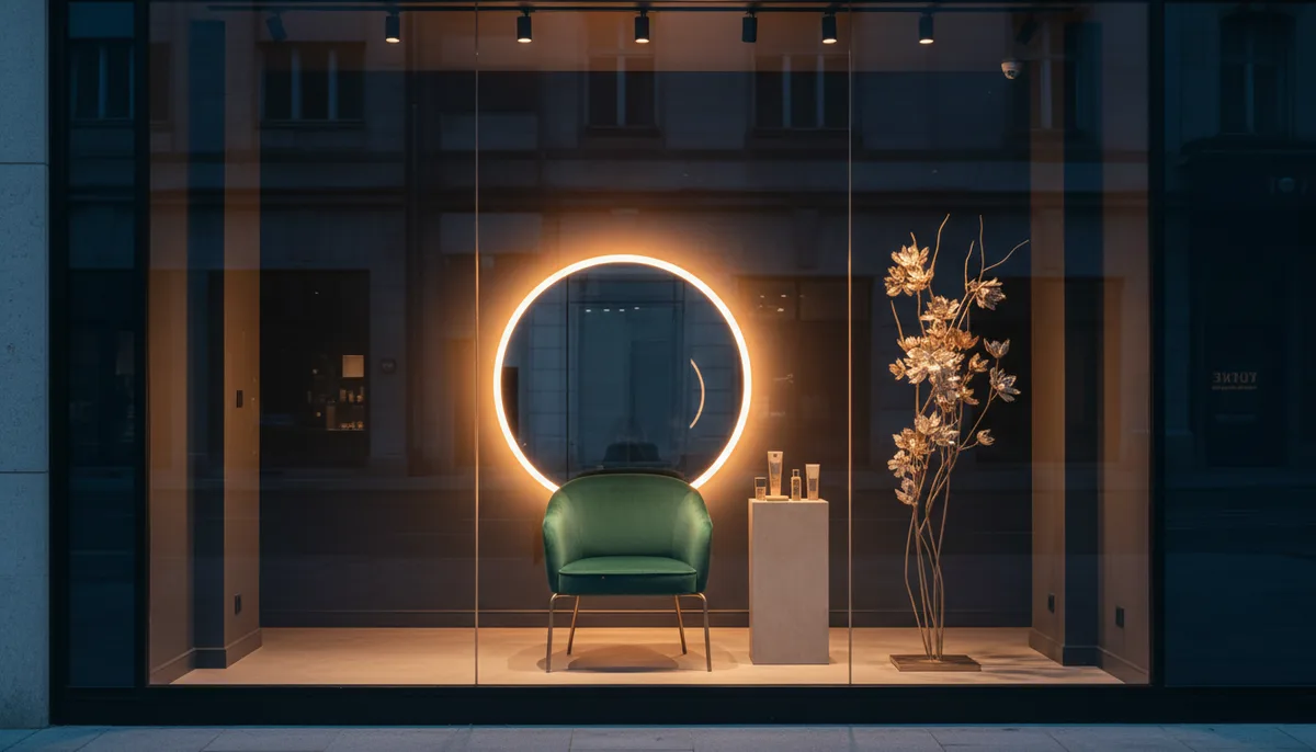 Décoration vitrine salon : coûts, tendances 2026 et étapes pour attirer les clients