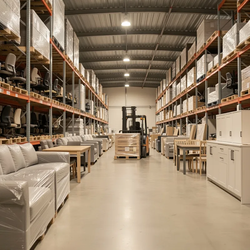 Grossiste meuble pour professionnel : sourcing et compte pro