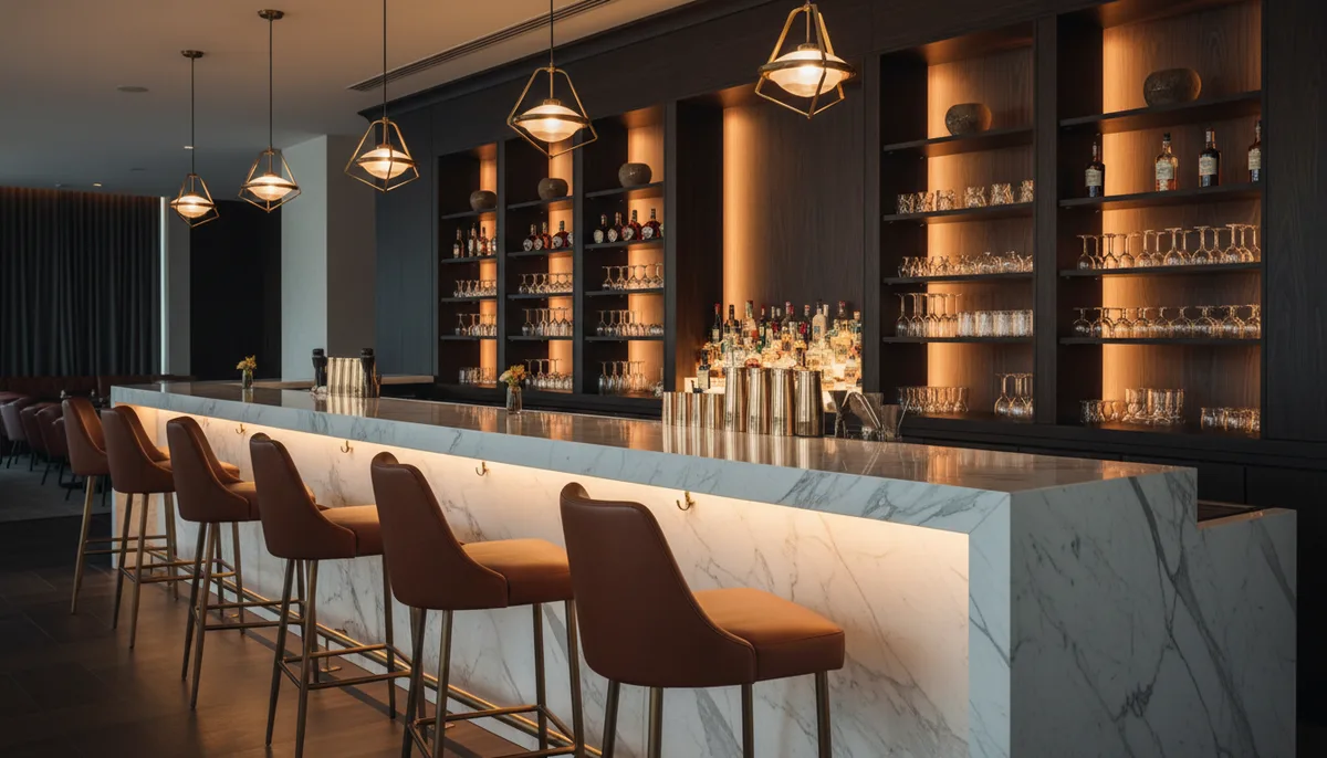 Mobilier professionnel de bar : guide d'achat et tendances 2026